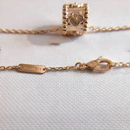 [Olivia JW]PERLEE PEDANT NECKLACE GOLD / ROSE GOLD
