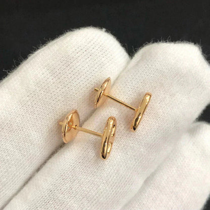 [Olivia JW]CHAINE SMALL EARRINGS GOLD AND SILVER