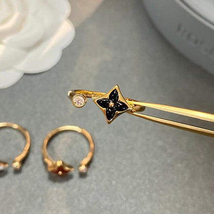 [Olivia JW]STAR 1 DIAMOND OPEN RING