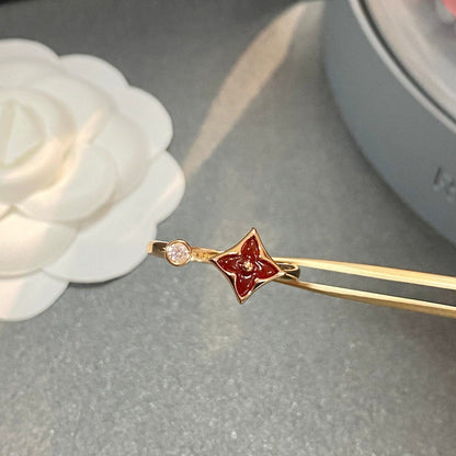 [Olivia JW]STAR 1 DIAMOND OPEN RING