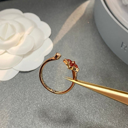 [Olivia JW]STAR 1 DIAMOND OPEN RING