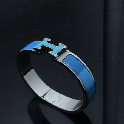 [Olivia JW]H BRACELET BLUE RAINBOW CERAMIC