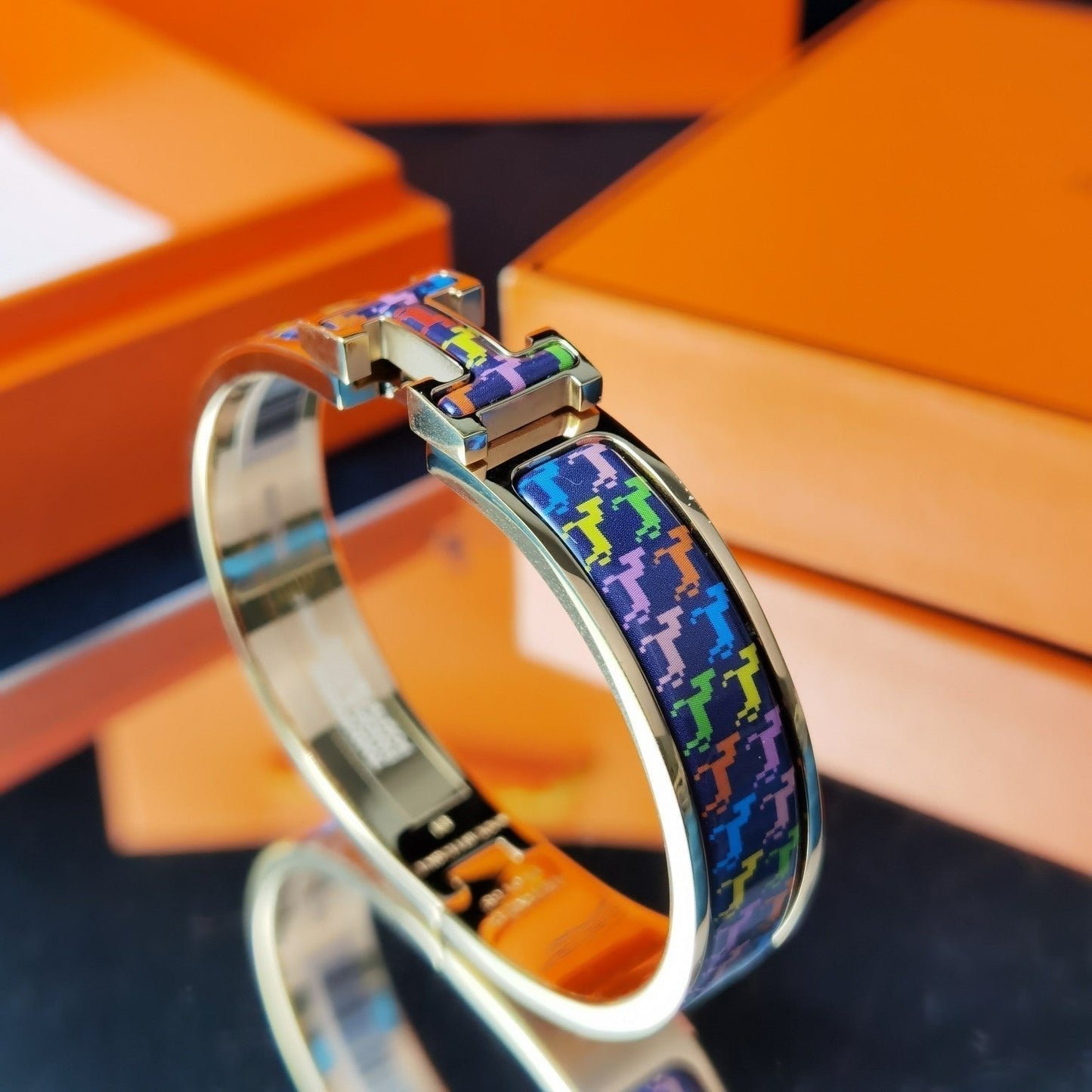 [Olivia JW]H HORSE BRACELET 12MM