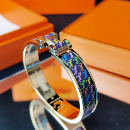 [Olivia JW]H HORSE BRACELET 12MM