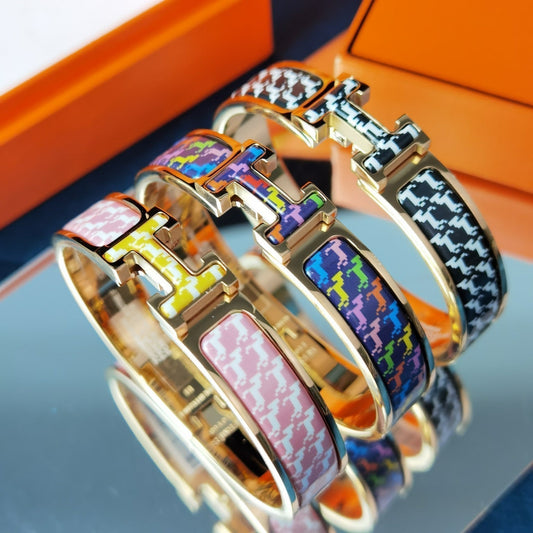[Olivia JW]H HORSE BRACELET 12MM