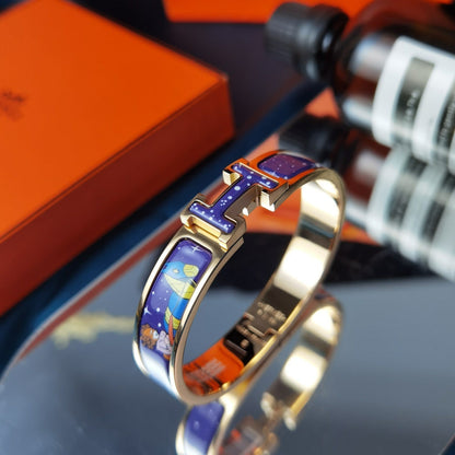 [Olivia JW]H STAR AND MOON BRACELET 12MM