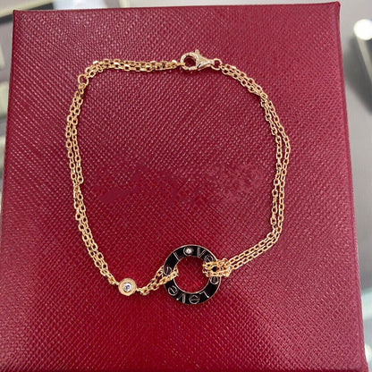 [Olivia JW]LOVE BRACELET 2 DIAMOND