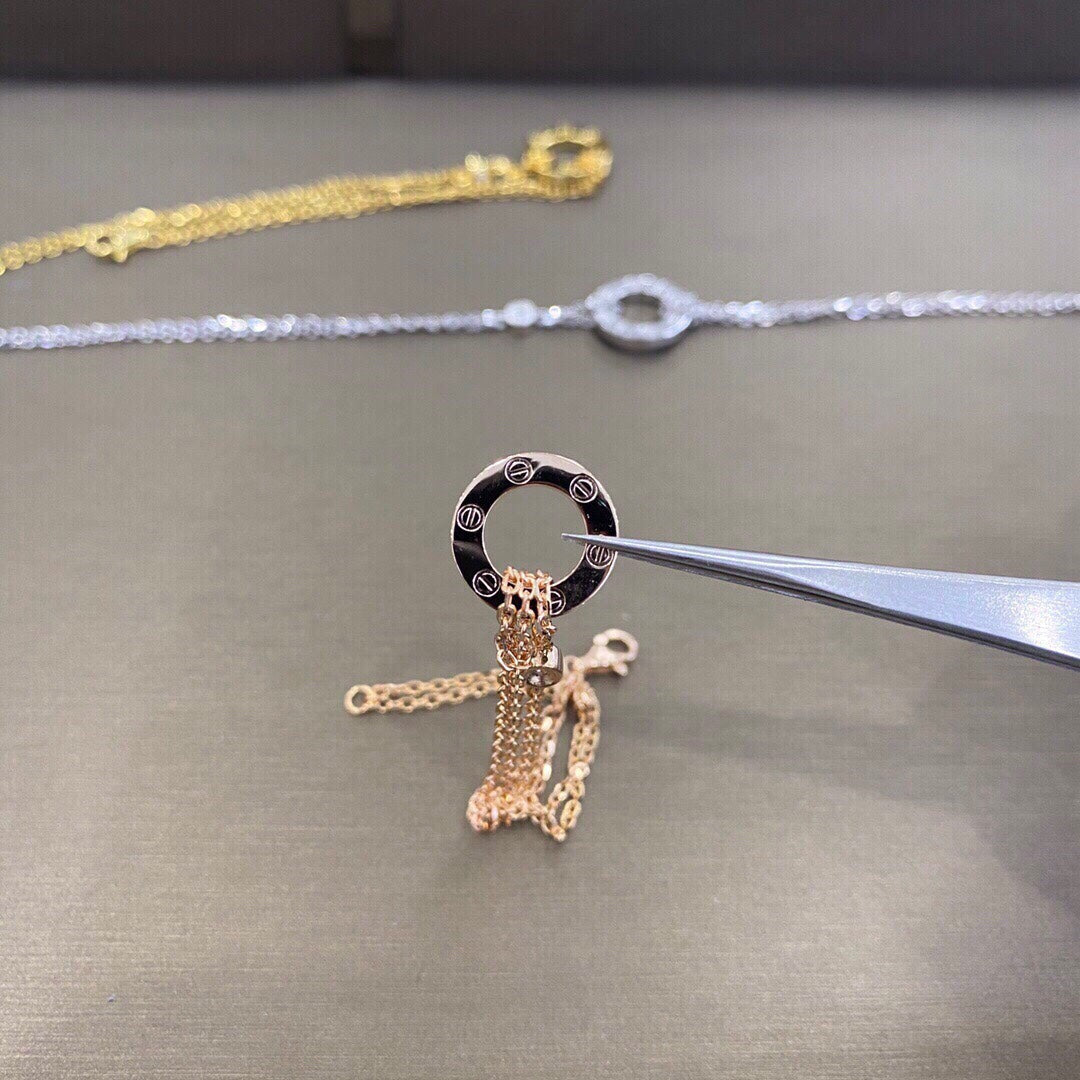 [Olivia JW]LOVE BRACELET 2 DIAMOND