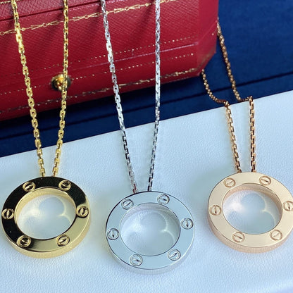[Olivia JW]LOVE NECKLACE 16MM