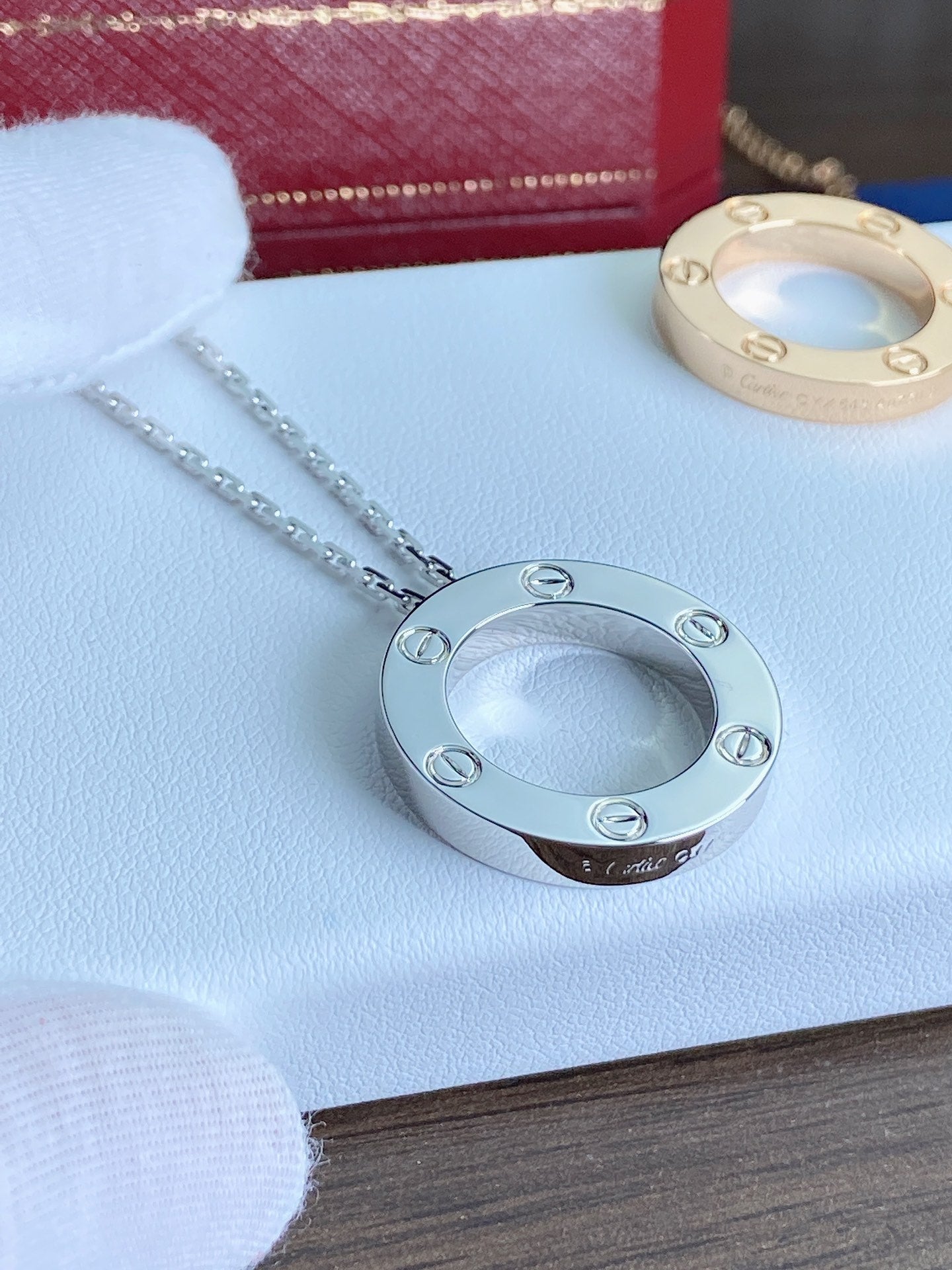 [Olivia JW]LOVE NECKLACE 16MM
