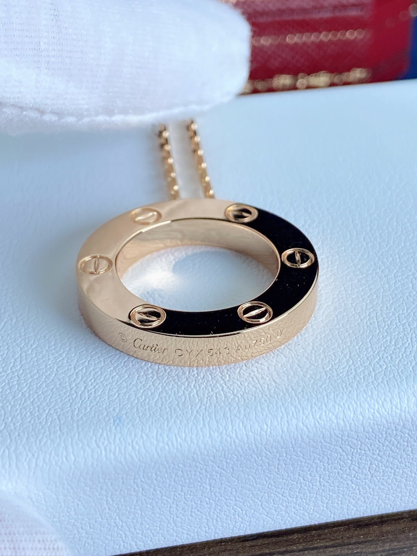 [Olivia JW]LOVE NECKLACE 16MM