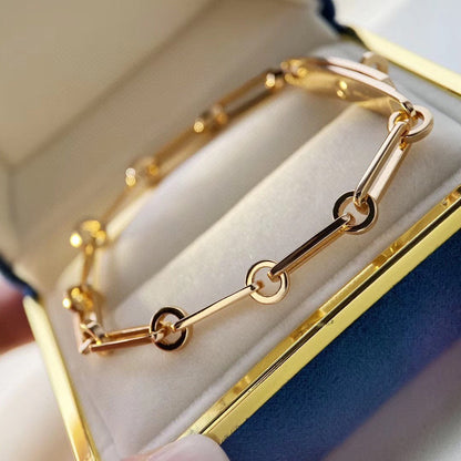 [Olivia JW]CHAINE BRACELET SMALL MODEL DIAMOND