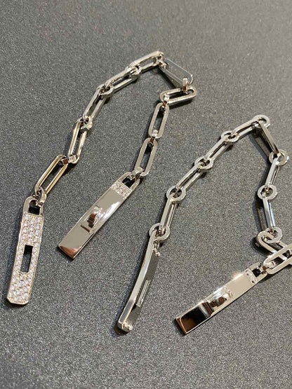 [Olivia JW]CHAINE BRACELET SMALL MODEL DIAMOND