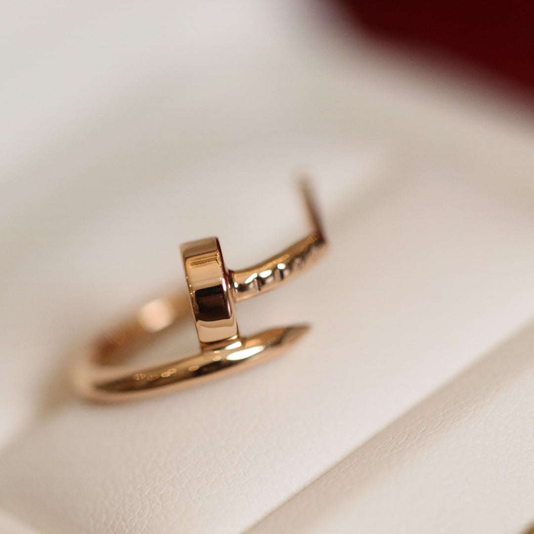 [Olivia JW]JUSTE EARRINGS PINK GOLD