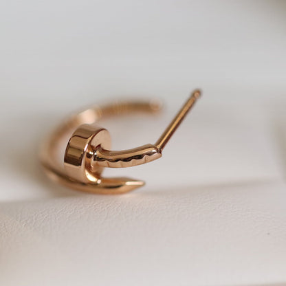 [Olivia JW]JUSTE EARRINGS PINK GOLD