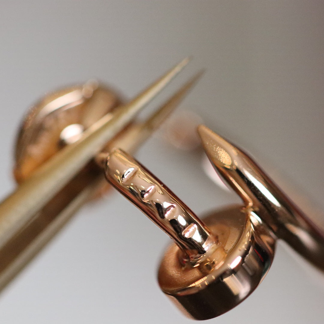 [Olivia JW]JUSTE EARRINGS PINK GOLD