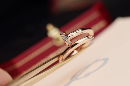 [Olivia JW]JUSTE RING 2.65MM PINK GOLD DIAMOND