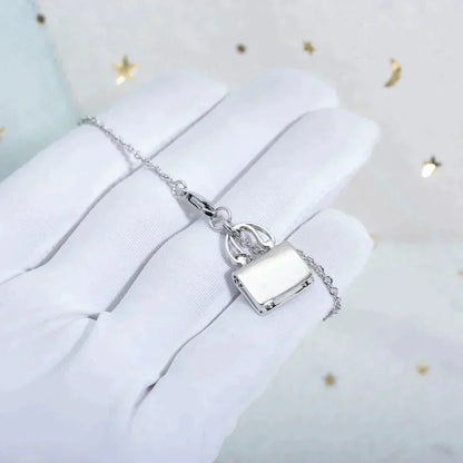 [Olivia JW]AMULETTE PEDANT SILVER NECKLACE