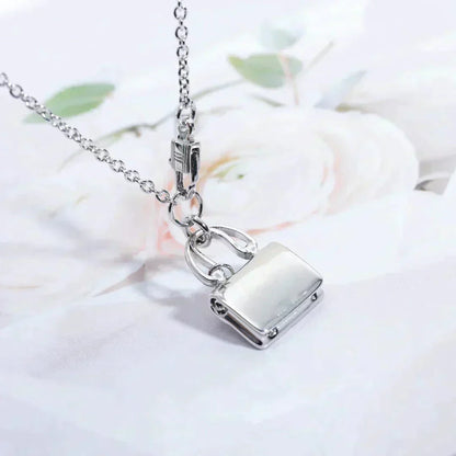 [Olivia JW]AMULETTE PEDANT SILVER NECKLACE