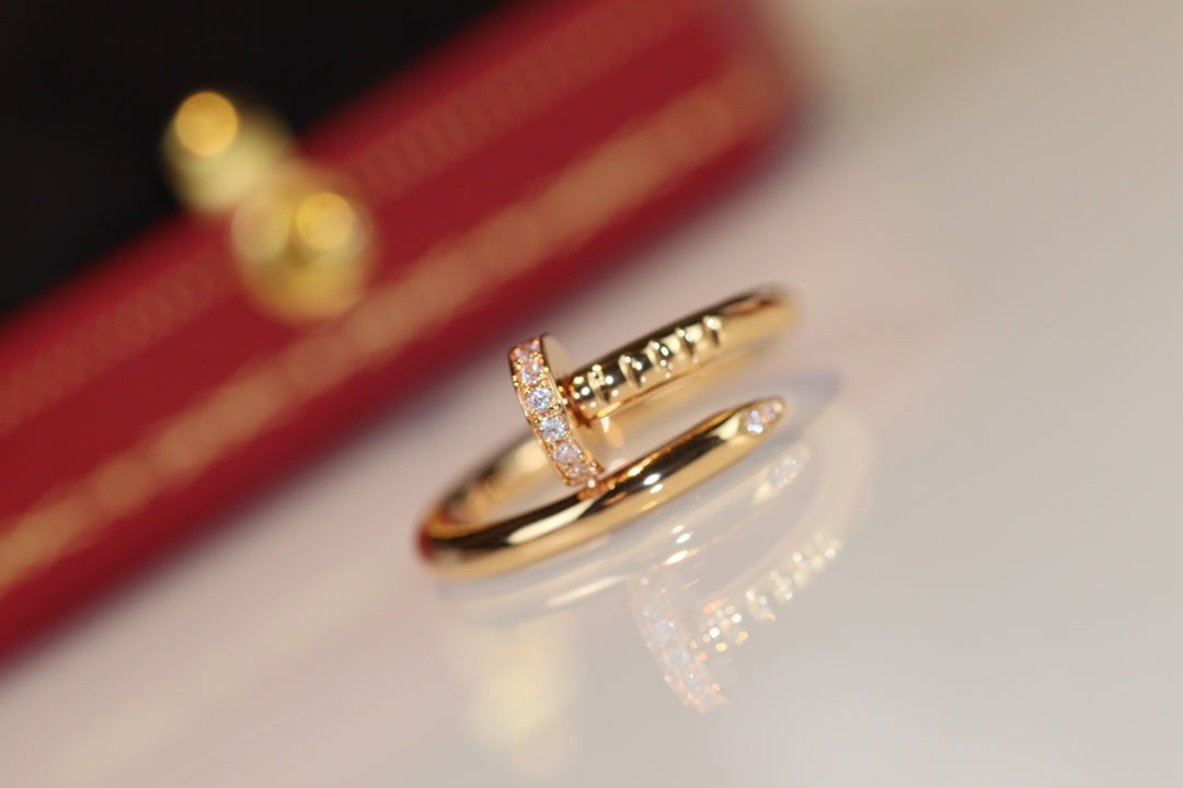[Olivia JW]JUSTE RING 2.65MM GOLD DIAMOND