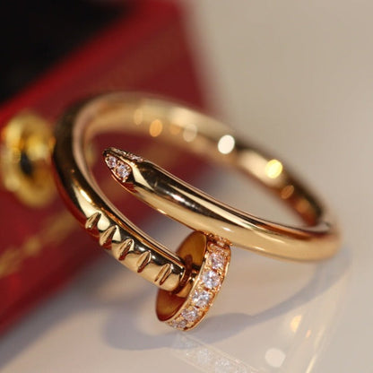 [Olivia JW]JUSTE RING 2.65MM GOLD DIAMOND