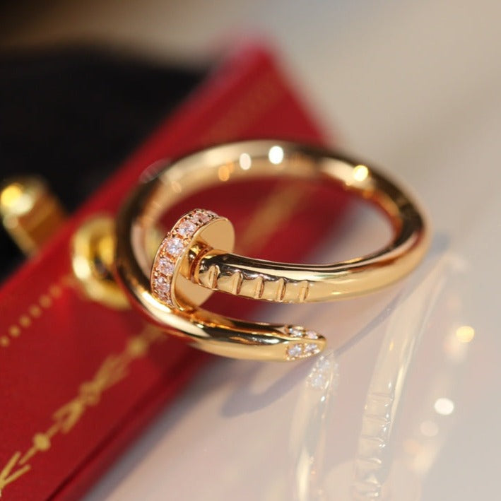 [Olivia JW]JUSTE RING 2.65MM GOLD DIAMOND