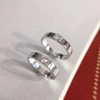 [Olivia JW]LOVE RING 3.6MM 1 BIG DIAMOND