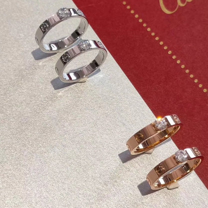 [Olivia JW]LOVE RING 3.6MM 1 BIG DIAMOND