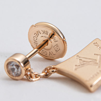 [Olivia JW]STAR DIAMONDS EARRINGS GOLD
