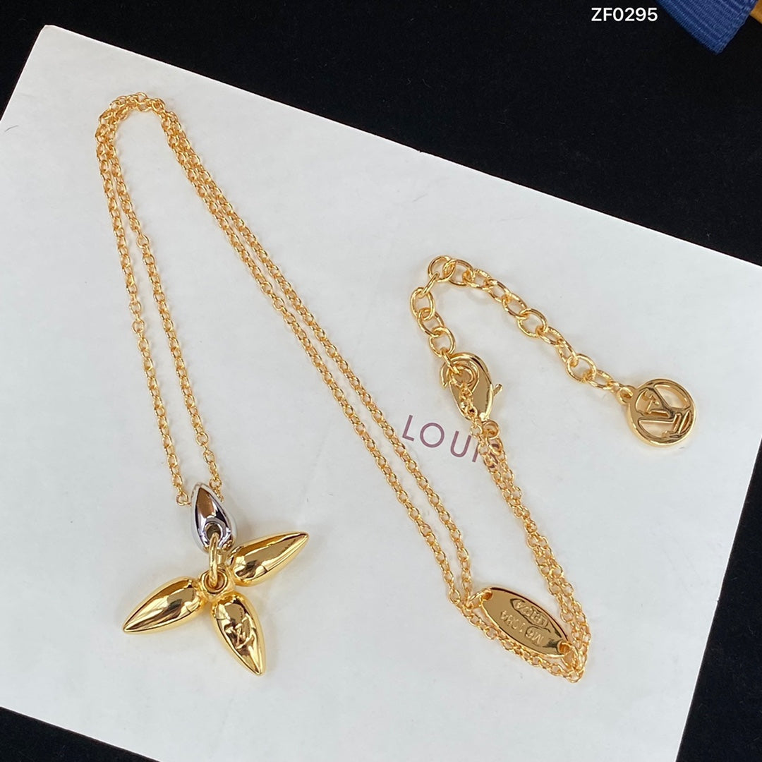 [Olivia JW]LOUISETTE PEDANT GOLD NECKLACE