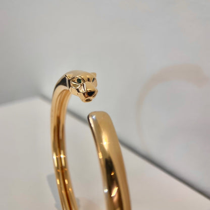 [Olivia JW]PANTHERE GOLD OPEN BRACELET
