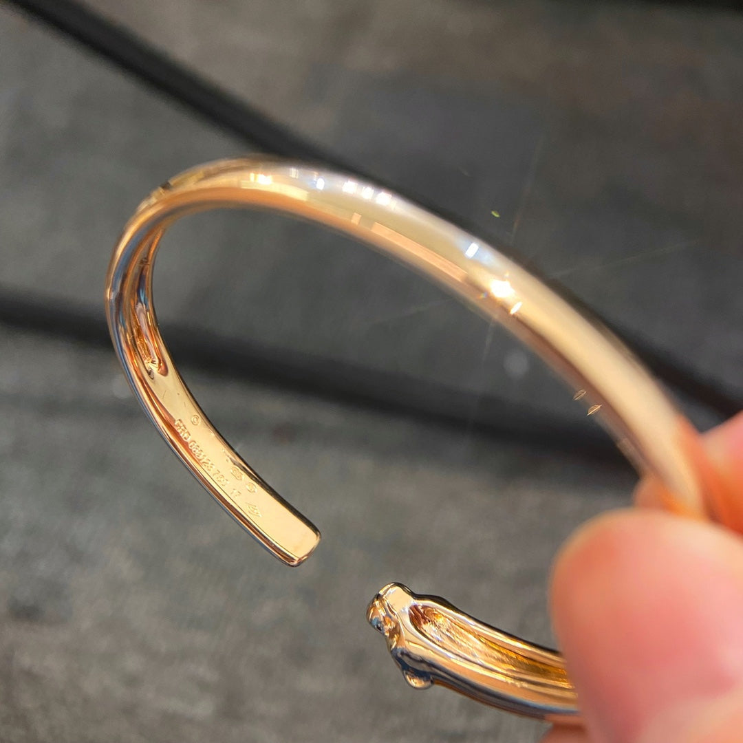 [Olivia JW]PANTHERE GOLD OPEN BRACELET