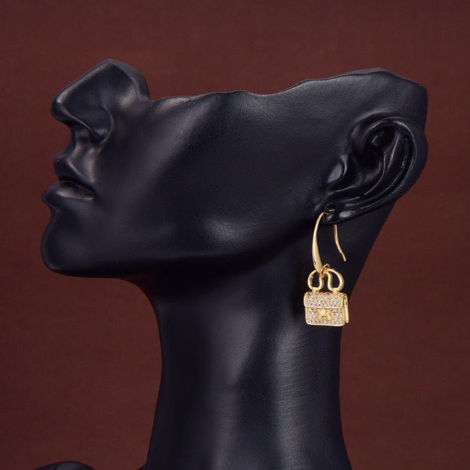 [Olivia JW]KELLY DIAMOND EARRINGS