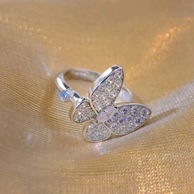 [Olivia JW]BUTTERFLY DIAMOND RING