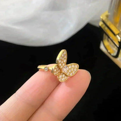 [Olivia JW]BUTTERFLY DIAMOND RING