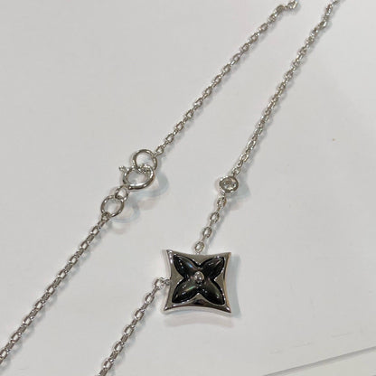 [Olivia JW]STAR BLACK MOP NECKLACE