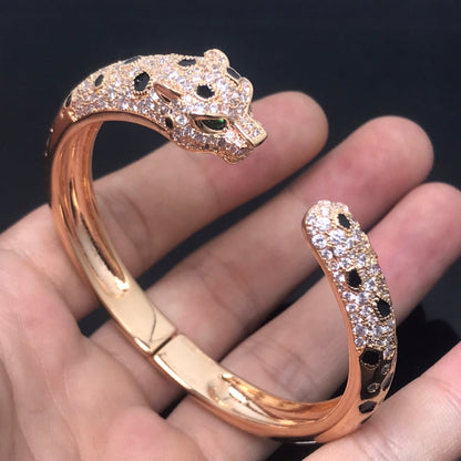 [Olivia JW]PANTHERE BIG BRACELET DIAMONDS