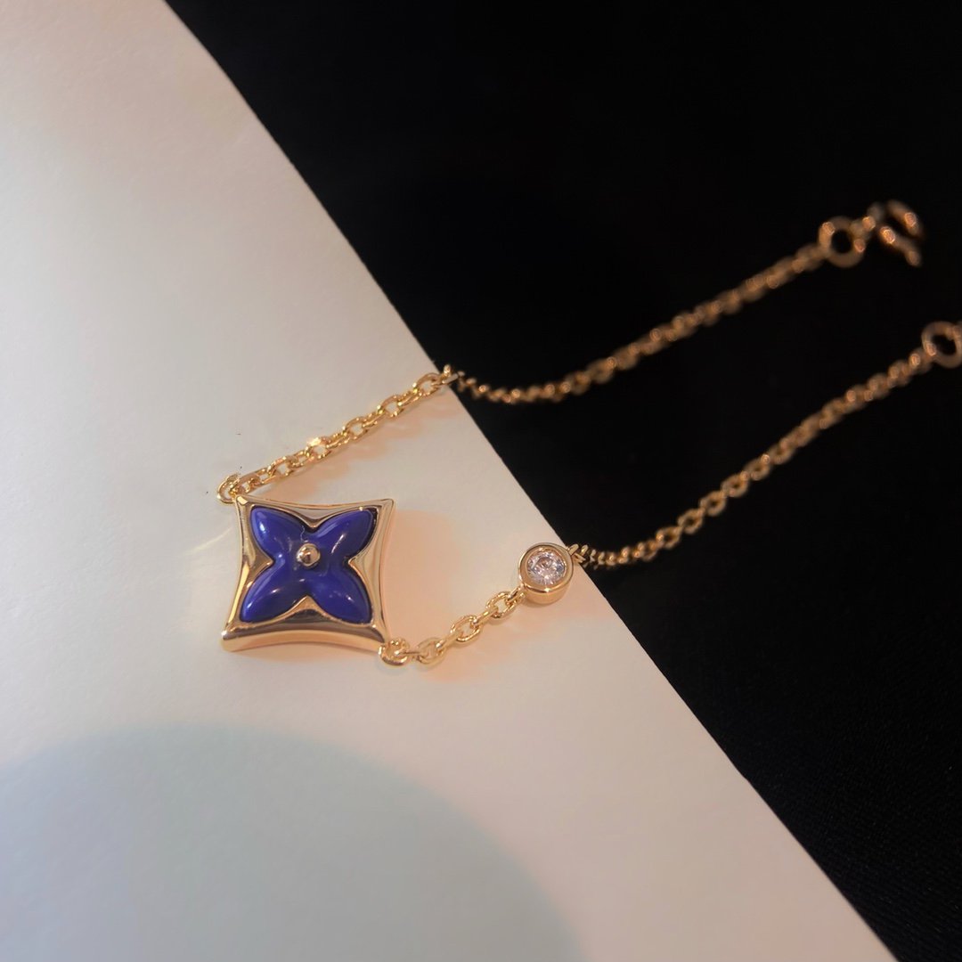 [Olivia JW]COLOR STAR PINK GOLD DIAMOND BRACELET