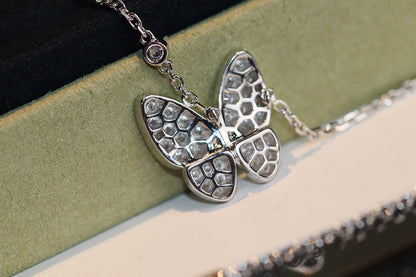 [Olivia JW]BUTTERFLY DIAMOND NECKLACE