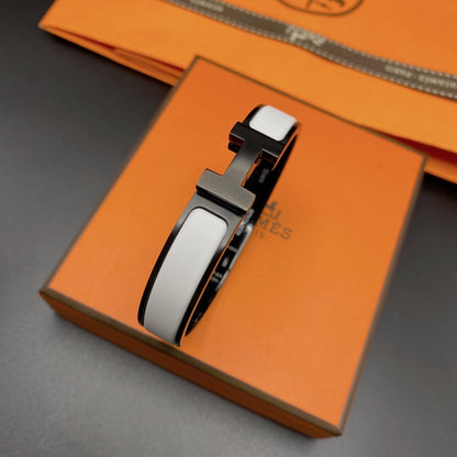 [Olivia JW]H BRACELET 12MM BLACK WHITE CERAMIC