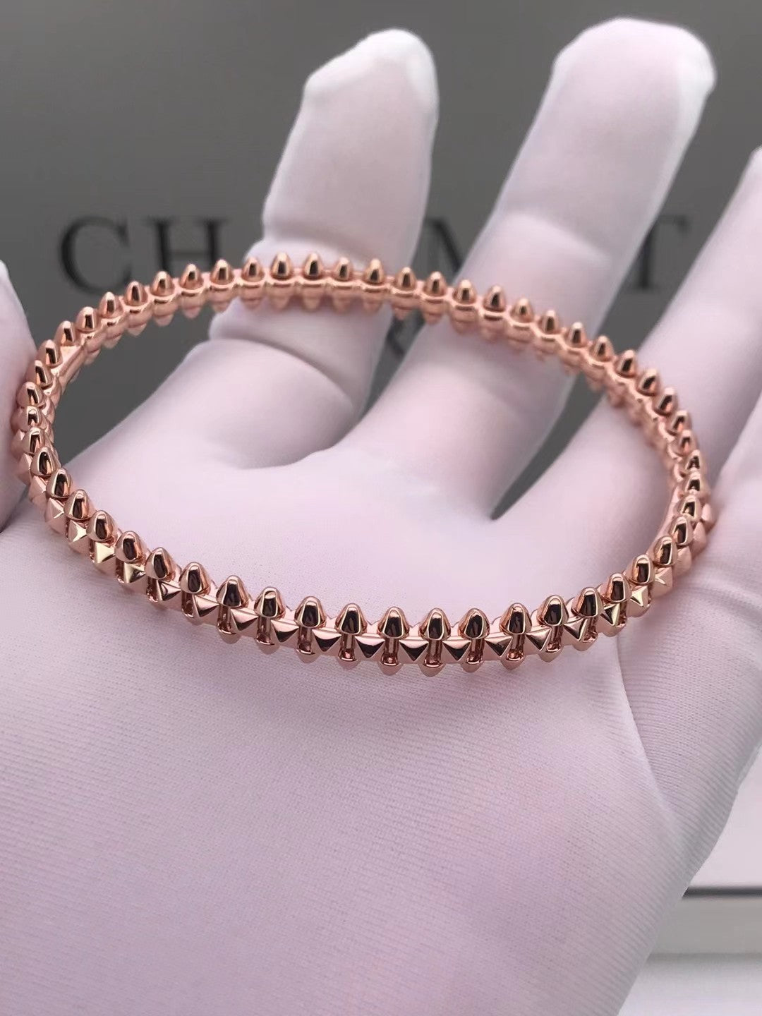 [Olivia JW]CLASH PINK GOLD BRACELET