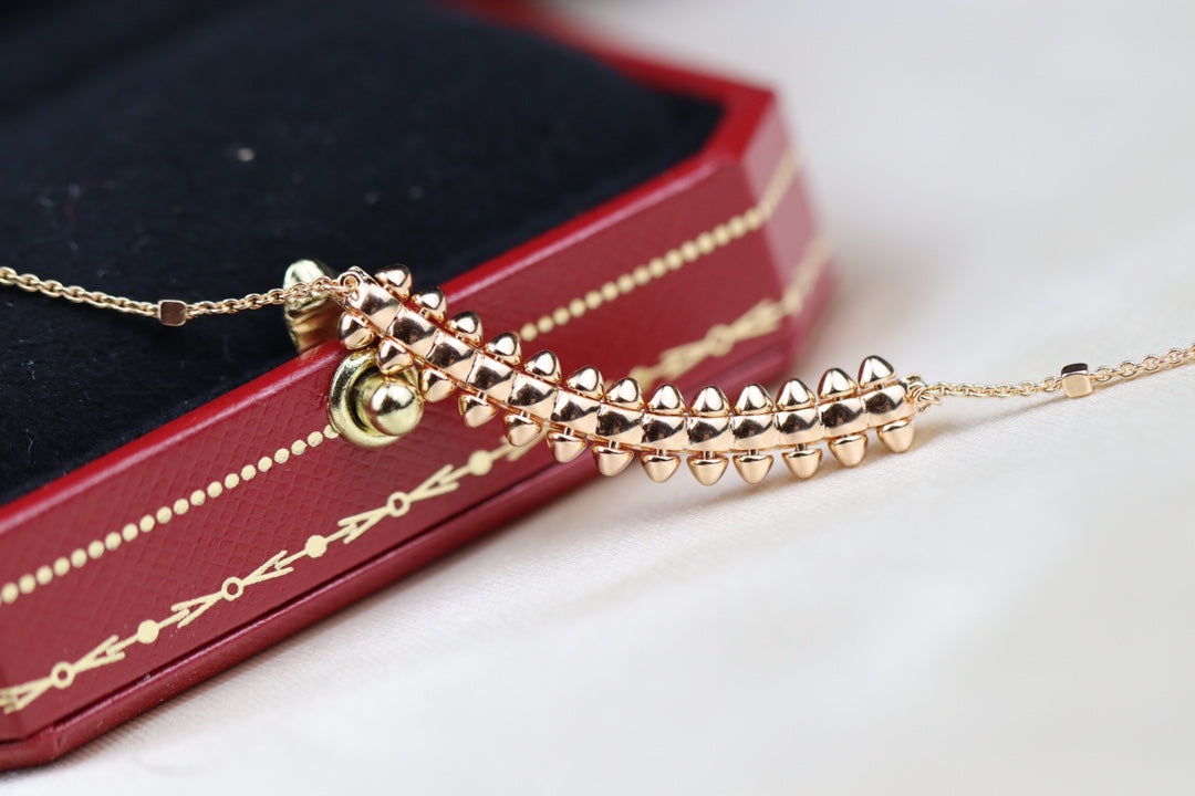[Olivia JW]CLASH PINK GOLD NECKLACE