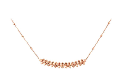 [Olivia JW]CLASH PINK GOLD NECKLACE