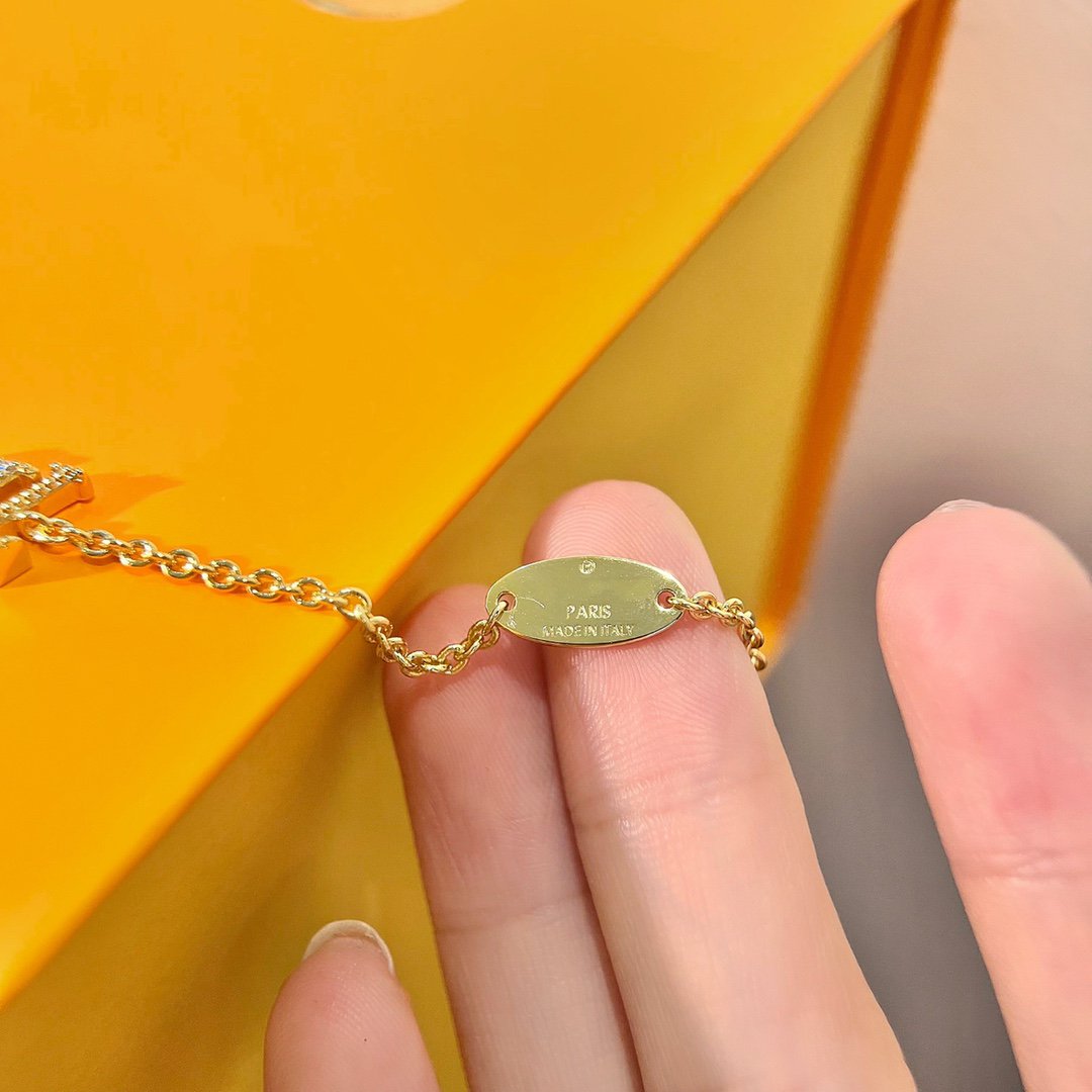 [Olivia JW]LOGO STAR MOTIF GOLD BRACELET