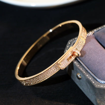 [Olivia JW]KELLY BRACELET DIAMOND PAVED