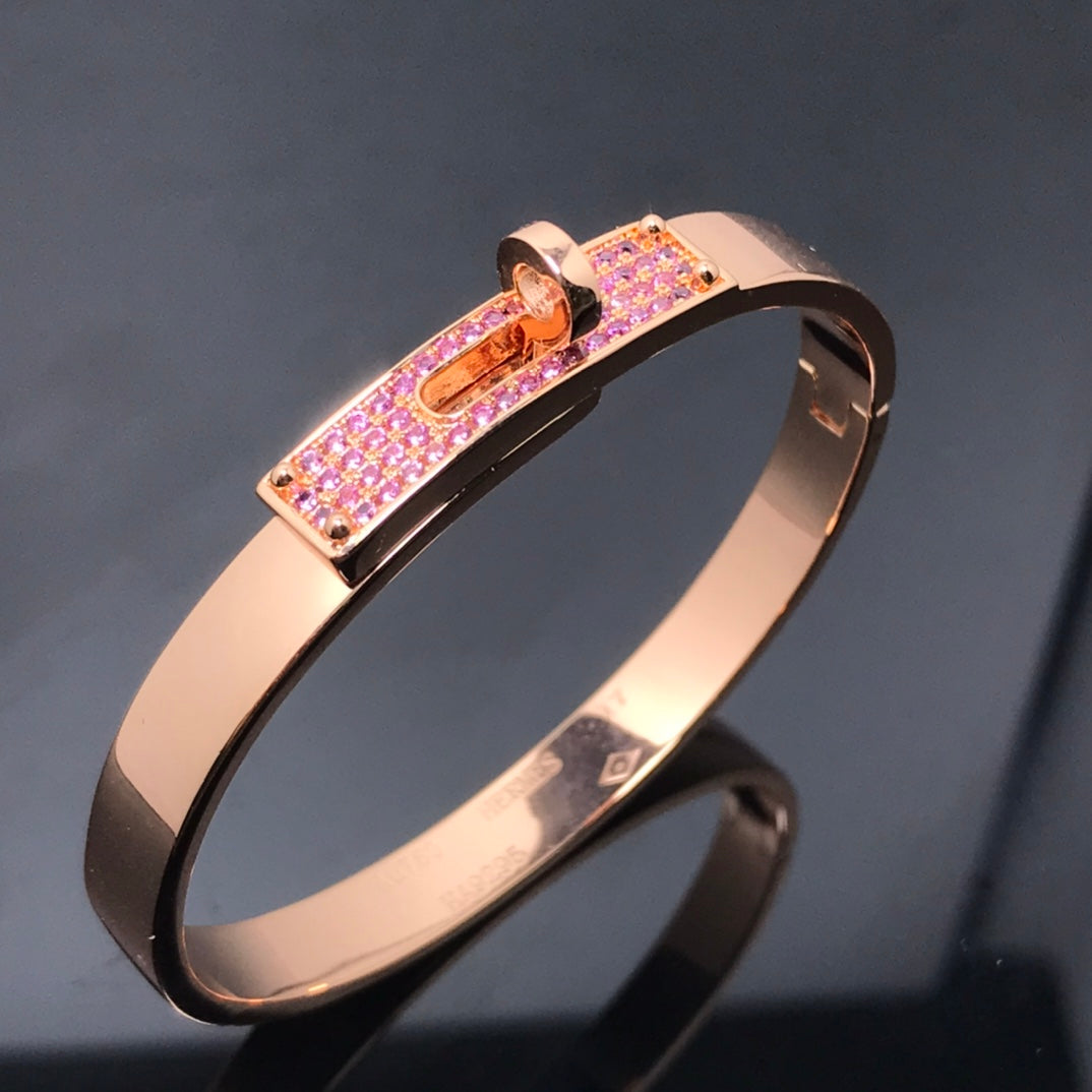 [Olivia JW]KELLY BRACELET PINK DIAMOND
