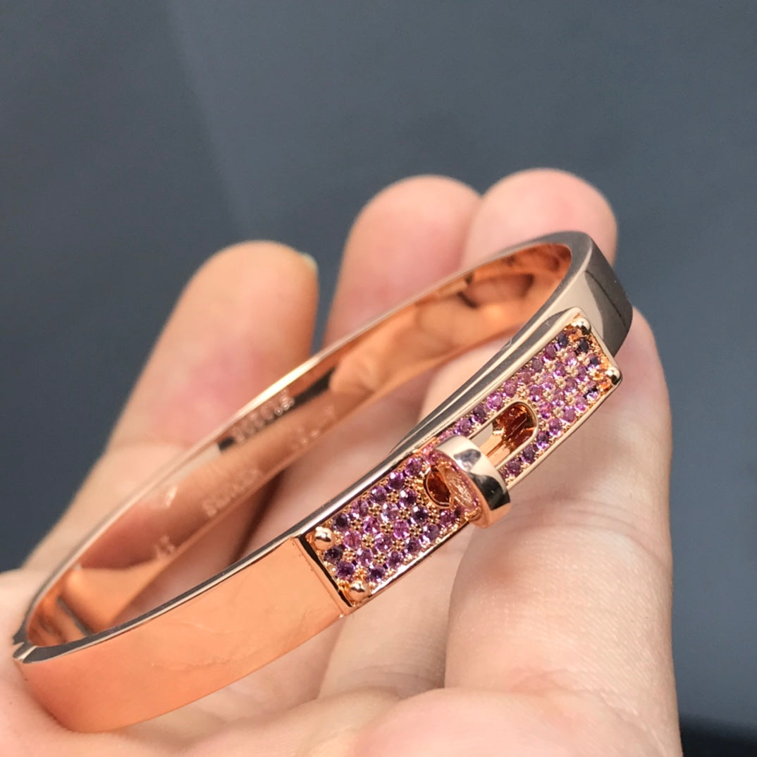 [Olivia JW]KELLY BRACELET PINK DIAMOND
