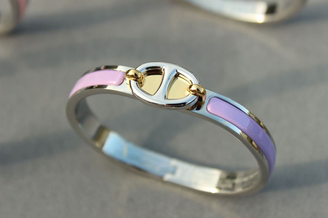 [Olivia JW]CLIC CHAINE SILVER BRACELET