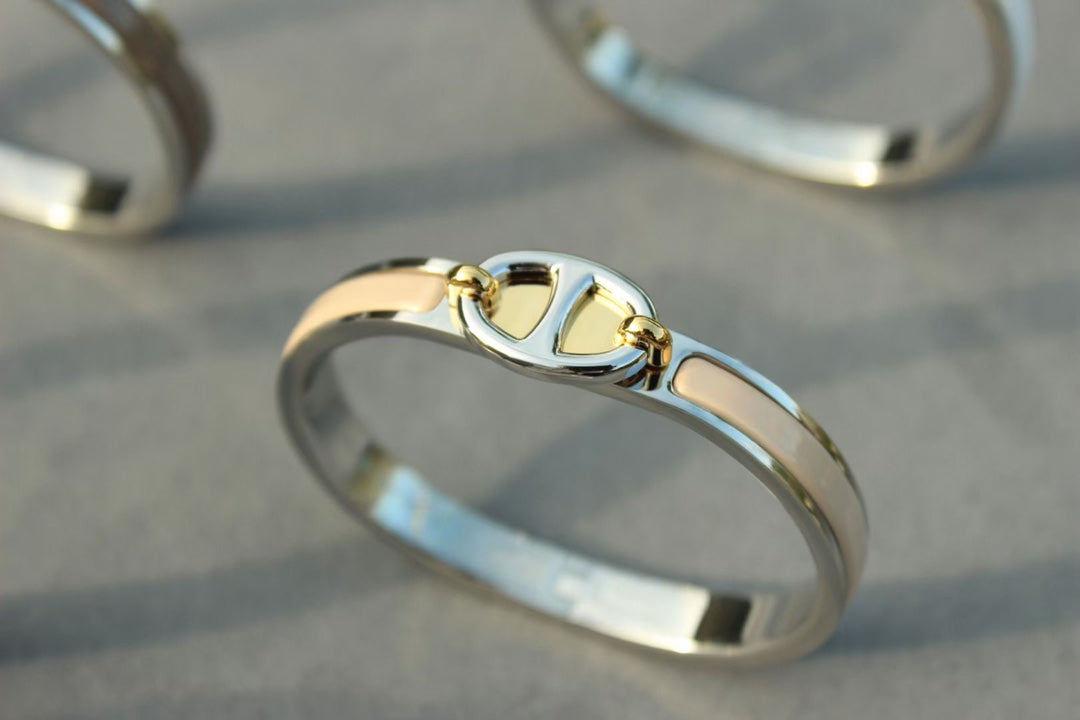 [Olivia JW]CLIC CHAINE SILVER BRACELET