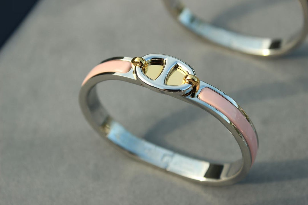 [Olivia JW]CLIC CHAINE SILVER BRACELET